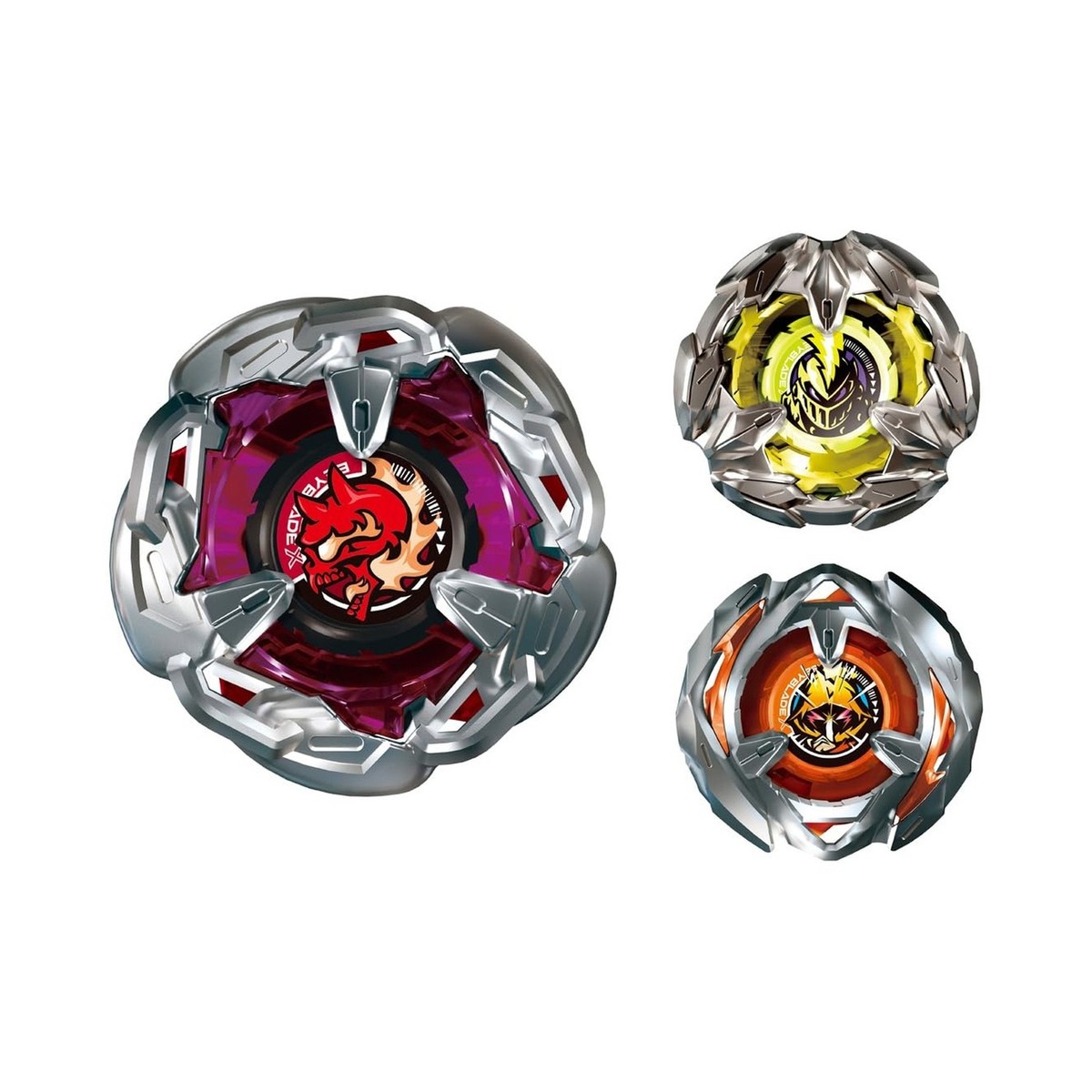 Takara Tomy Beyblade X BX-21 Hellz Chain Deck Set, Metal | eBay