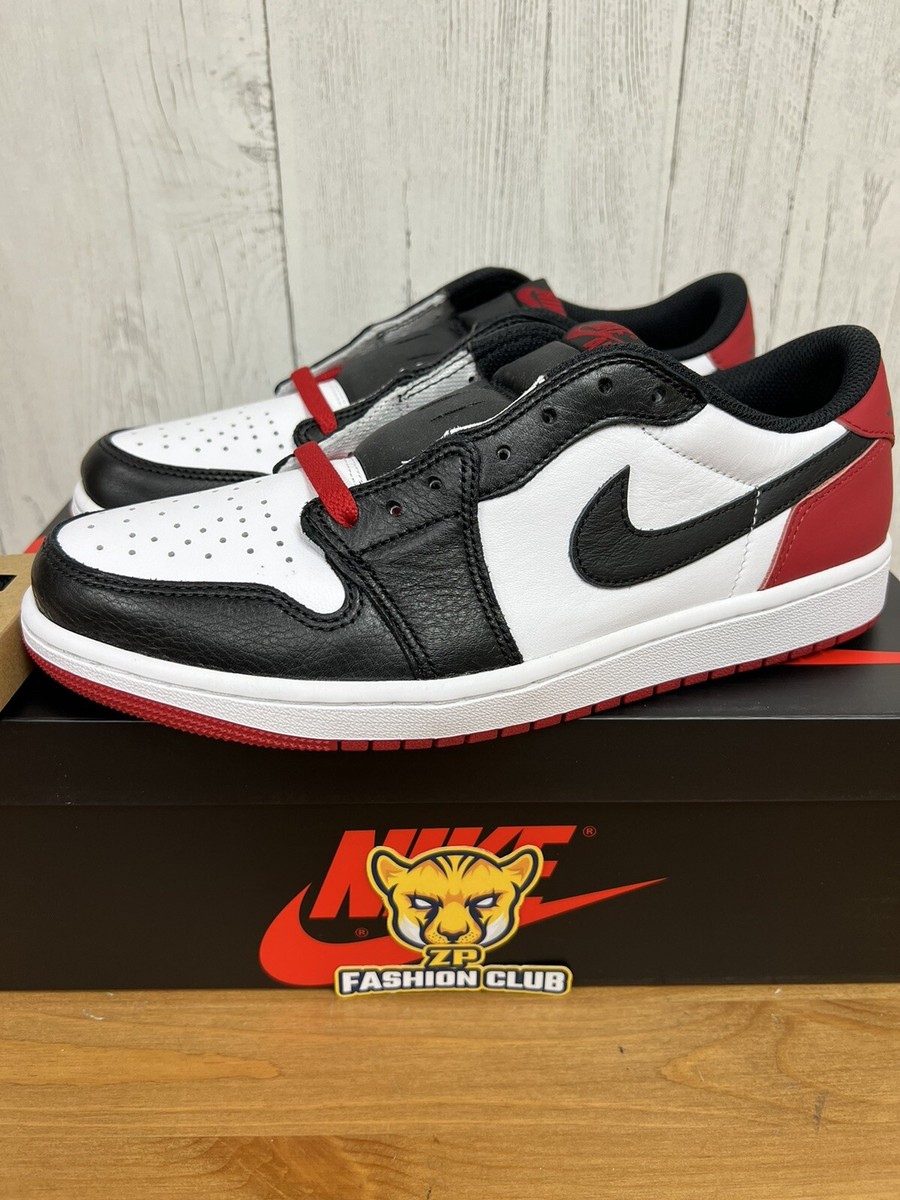 Air Jordan 1 Low OG Black Toe Men CZ0790-106 GS CZ0858-106 IN