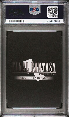 PSA 10 - Final Fantasy TCG 25th Anniversary Tifa Promo PR-127 Full