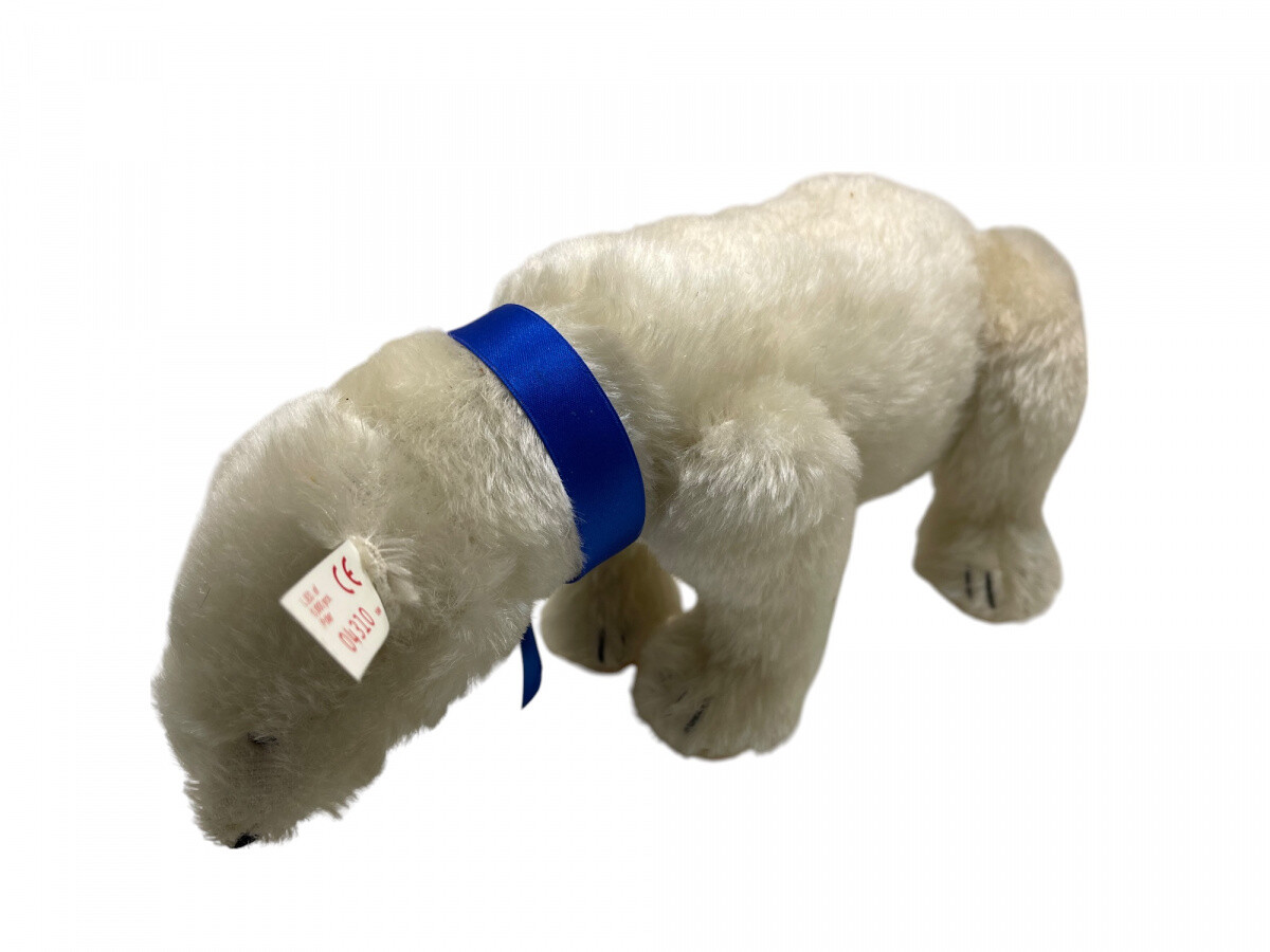 Steiff Animal Teddy Bear 670299 Titanic Polar Bear 25cm. Excellent