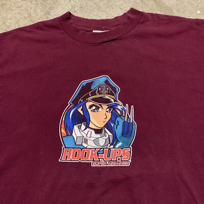 Vintage Hookups Super Assassin Shirt Skate Anime 90s Jeremy Klein
