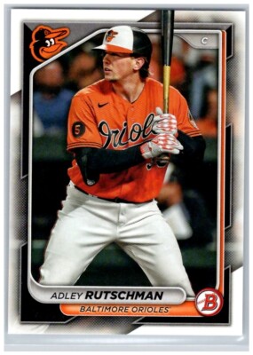 77 Adley Rutschman Baltimore Orioles 2024 Bowman Paper --QTY | eBay