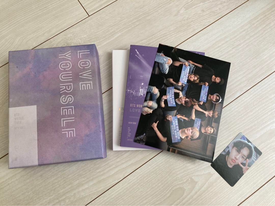 BTS WORLD TOUR LOVE YOURSELF New York DVD With Photo Book J HOPE
