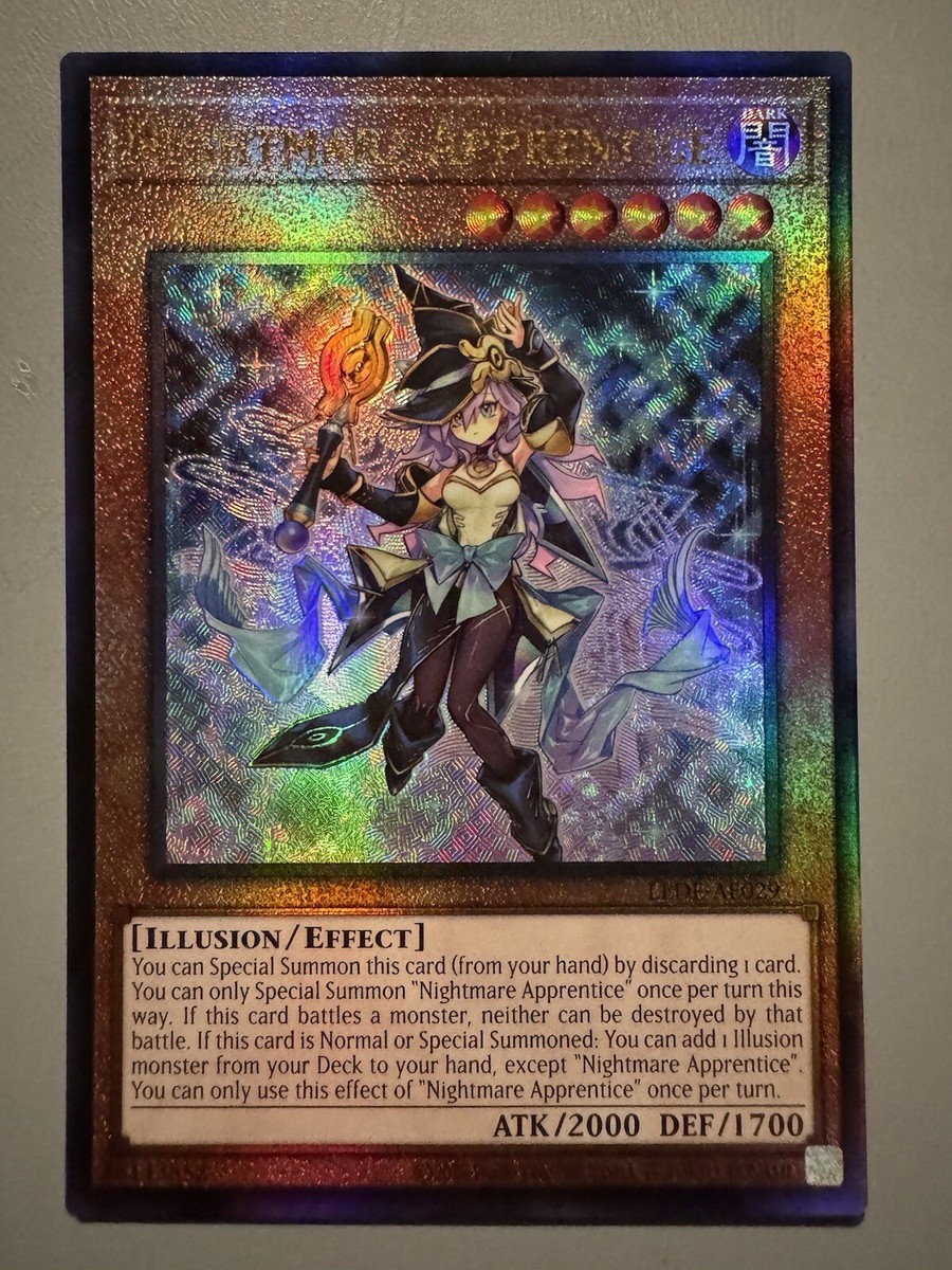 YUGIOH NIGHTMARE APPRENTICE ASIA ENGLISH EDITION LEDE-AE029