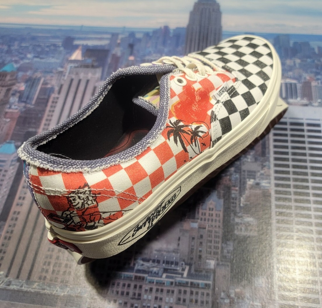 VANS Authentic x Stranger Things Surfer Boy Pizza Skate Shoe Size