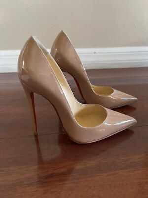 christian louboutin so kate nude beige size 35 | eBay
