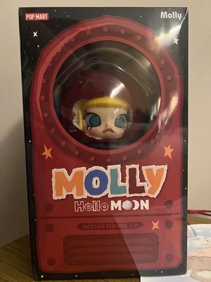 POP MART MOLLY Hello Moon 1/8 Action Figure Astronaut Doll Japan