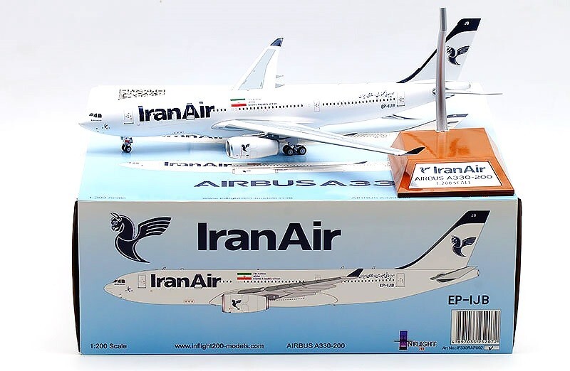 A330-200 IRAN AIR REG: EP-IJB WITH STAND - INFLIGHT 200 IF332IR002