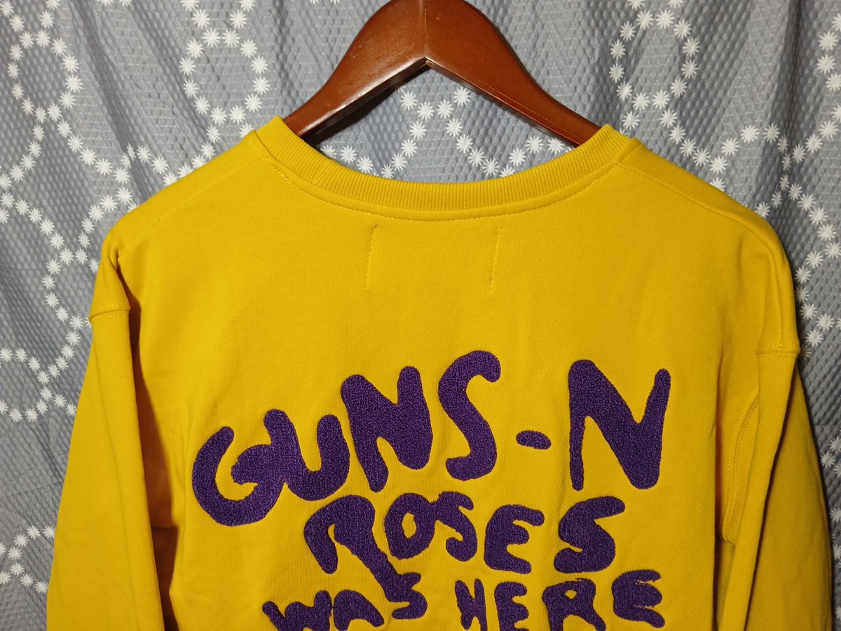 Guns N' Roses Tour 2023 LA Guns N' Roses Was Here Yellow