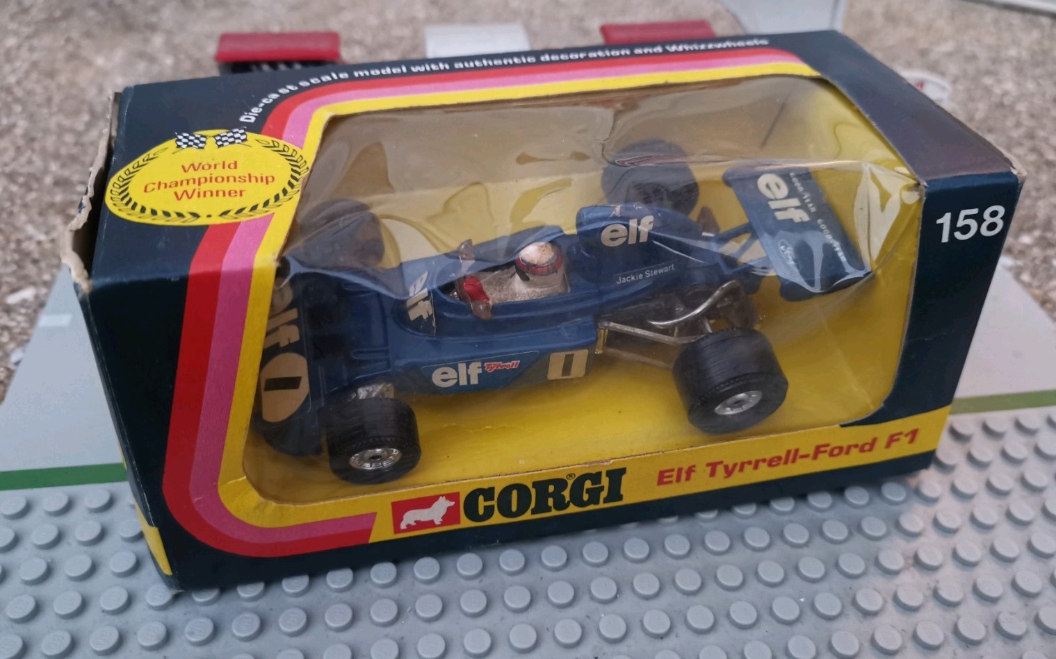 Corgi 158, Elf Tyrrell Ford F1 - Free Price Guide & Review