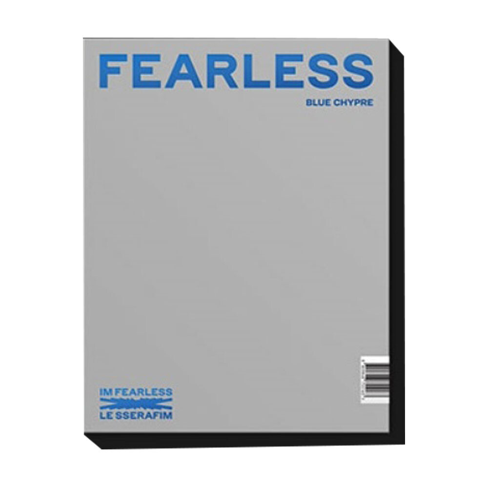 LE SSERAFIM 1st Mini Album FEARLESS BLUE CHYPRE Ver CD+Book+2p