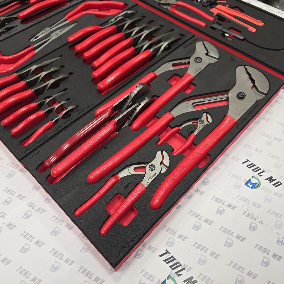 Snap-on Tools USA NEW 78-Piece Cloud 9 Ultimate Plier Drawer Foam