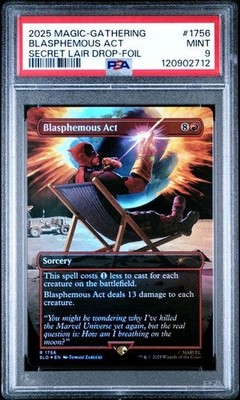 DEADPOOL - RAINBOW FOIL MTG Marvel Secret Lair Complete Set x6 PSA