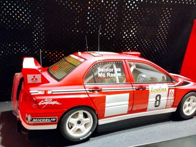 AUTOart 1/18 Lancer Evolution VII WRC 2002 #8 | eBay