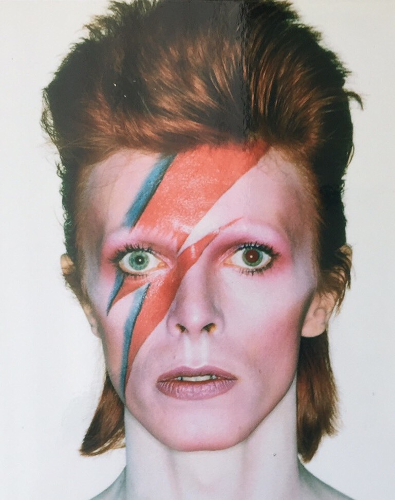 David Bowie Ziggy Stardust Aladdin Sane Vintage Rock Album Poster