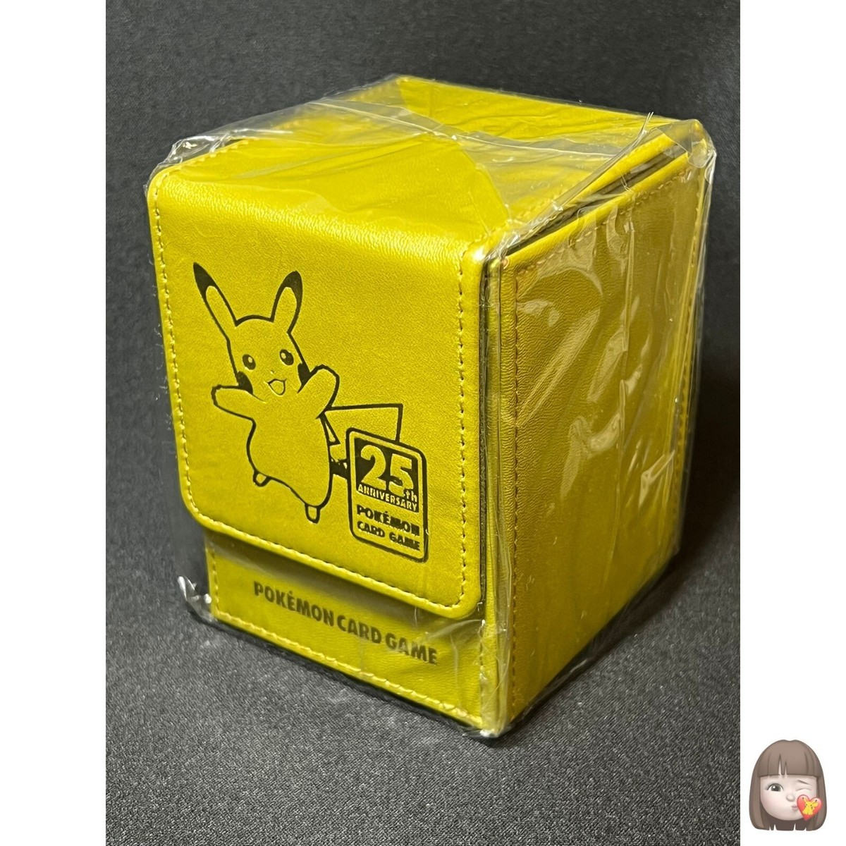 25th Anniversary Golden Pikachu Deck Box Japanese Pokemon Center