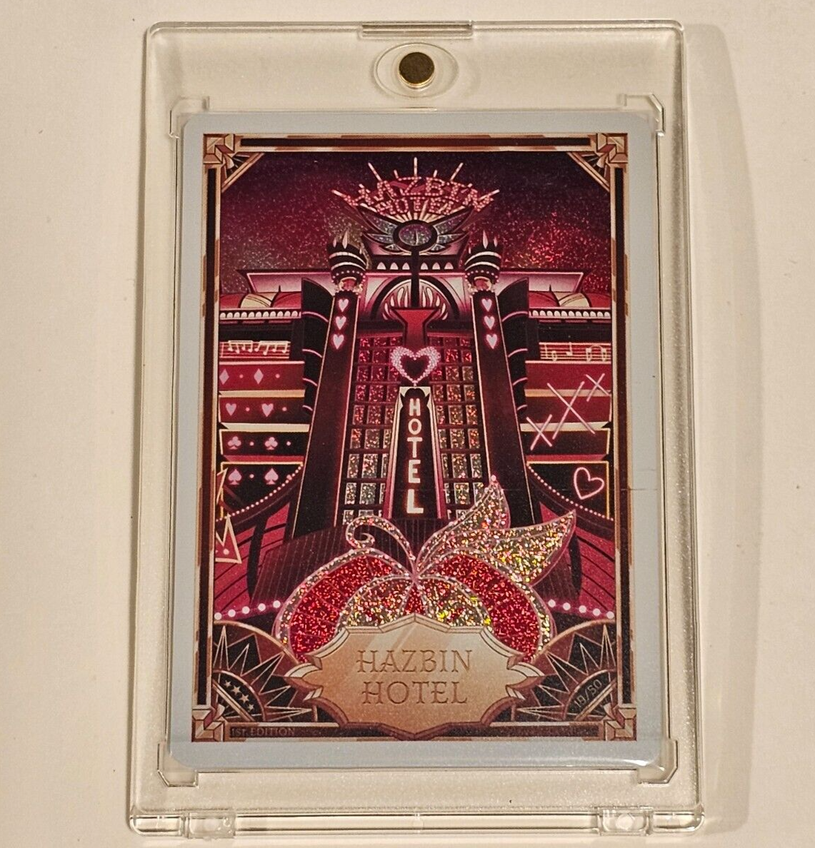 Hazbin Hotel Trading Card - Hazbin Hotel Ultra Rare 19/50 Premium