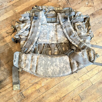 Complete US Army Military ACU UCP MOLLE II Large Rucksack Backpack