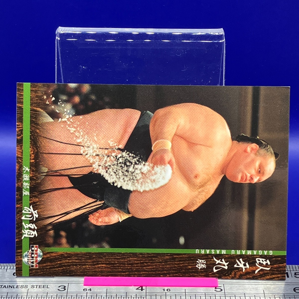 Gagamaru Masaru Sumo Wrestler Trading Card BBM 2016 Rikishi TCG