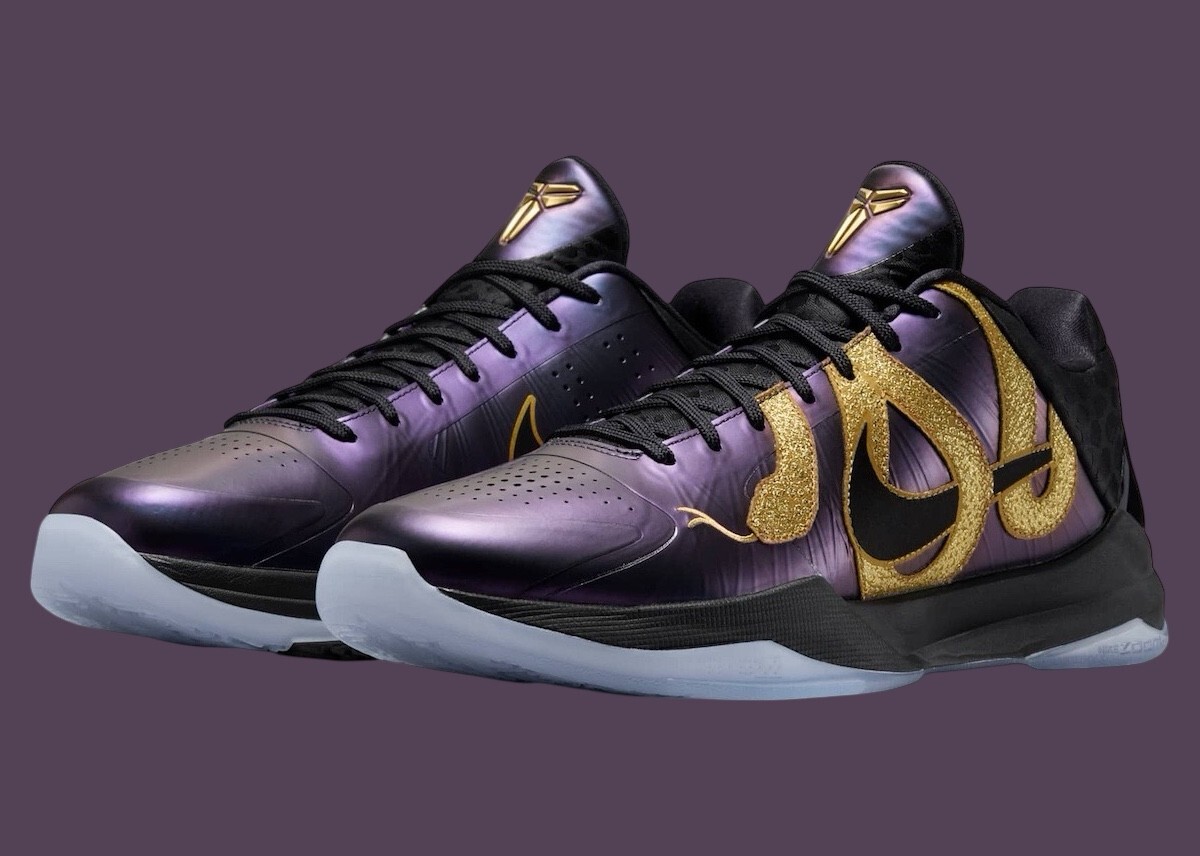 New Nike Zoom Kobe 5 Protro Year of the Mamba Eggplant - Size 9.5