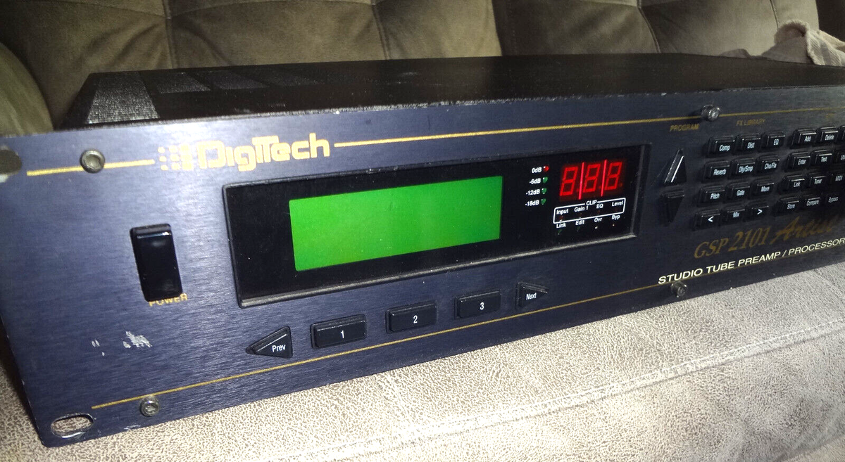 Digitech GSP-2101 ARTIST Studio Tube Preamp/Multi Effects Guitar