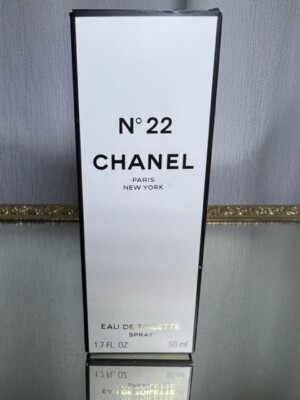 Chanel No 22 edt 50 ml. Vintage 1991. Full bottle. | eBay