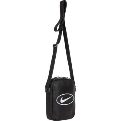 Supreme x Nike Leather Shoulder Bag Black SS25 BRAND NEW IN HAND