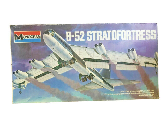 Monogram B-52 Stratofortress Airplane Model Kit for sale online | eBay