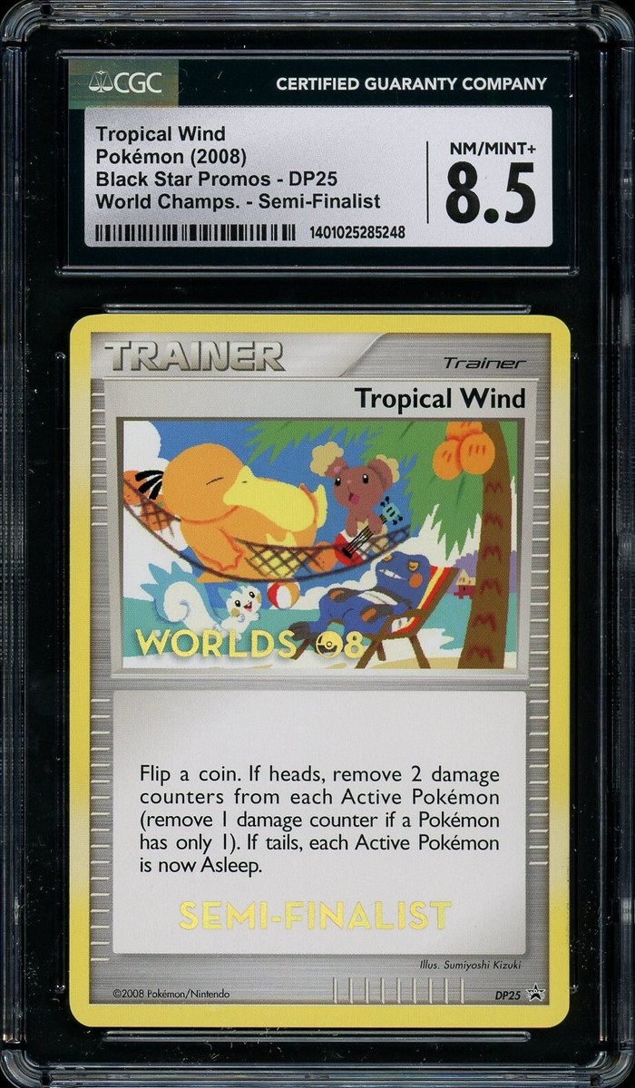 2008 Pokemon World Championships SEMI-FINALIST Tropical Wind #DP25