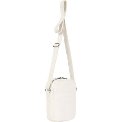 Supreme x Nike Leather Shoulder Bag Snakeskin White SS25 BRAND NEW
