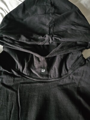 Yeezy Gap Engineered By Balenciaga Padded Logo Hoodie Black Large