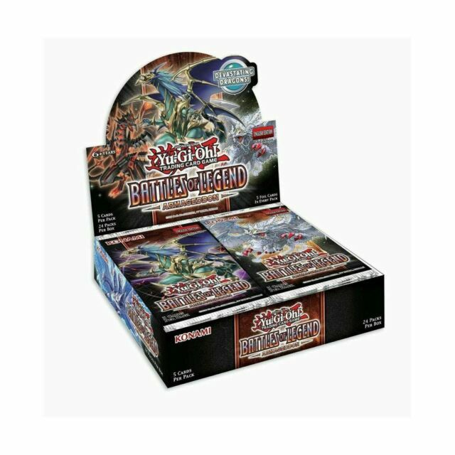 Yugioh Battles of Legend Armageddon Booster Box for sale online | eBay