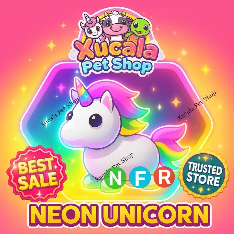 🦄 Neoon Unicorn NFR – Pet | Legendary Fly Ride | Trusted Store