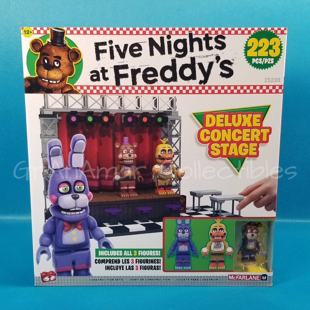 FNAF Five Nights at Freddy's DELUXE CONCERT STAGE Construction Set