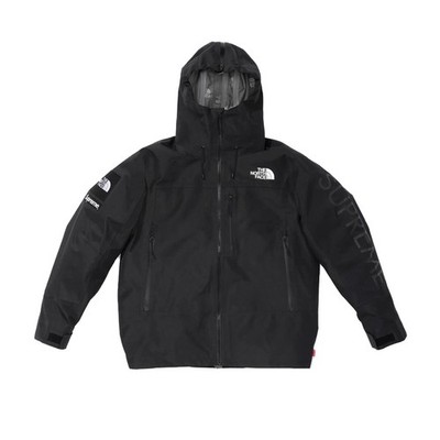 Supreme Men's Black The North Face Split Taped Seam Shell Jacket