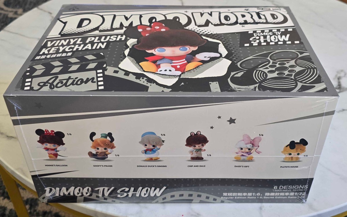 POP MART Dimoo World x Disney Series Blind Box Vinyl Plush