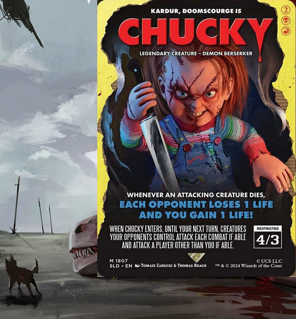チャッキー】MTG MPS MTG Patchwork Chucky - Stuffy Doll FOIL Secret