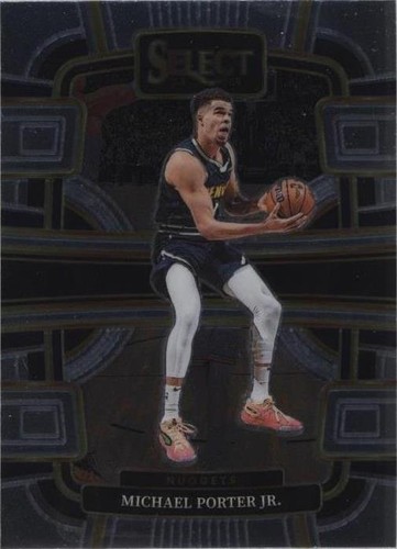 2023-24 Michael Porter Jr. Panini Select Blue Silver Prizm Premier