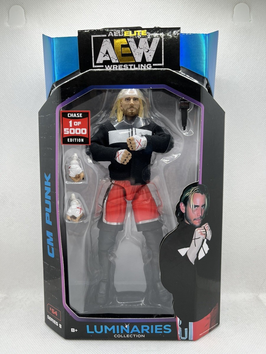 AEW Luminaries ROH CM Punk Chase 1 of 5000 Unmatched Series 8 Red