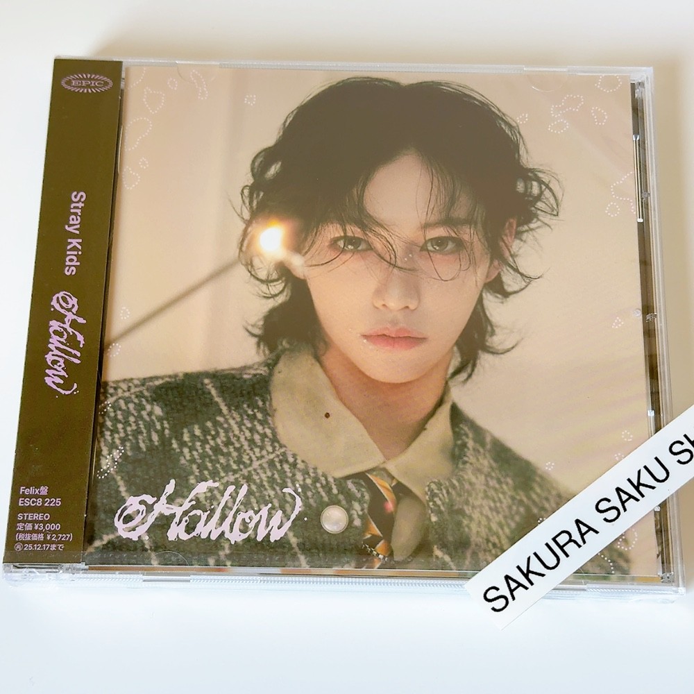 stray kids HOLLOW 通常盤 CD 未開封 100枚 Hollow＜通常盤＞/Stray Kids