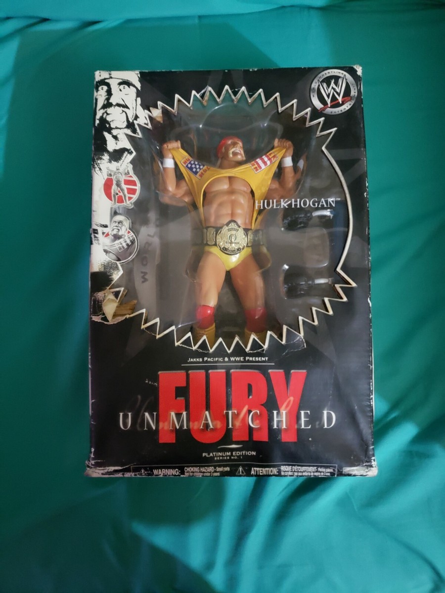 HULK HOGAN WWE UNMATCHED FURY JAKKS PACIFIC ACTION FIGURE | eBay