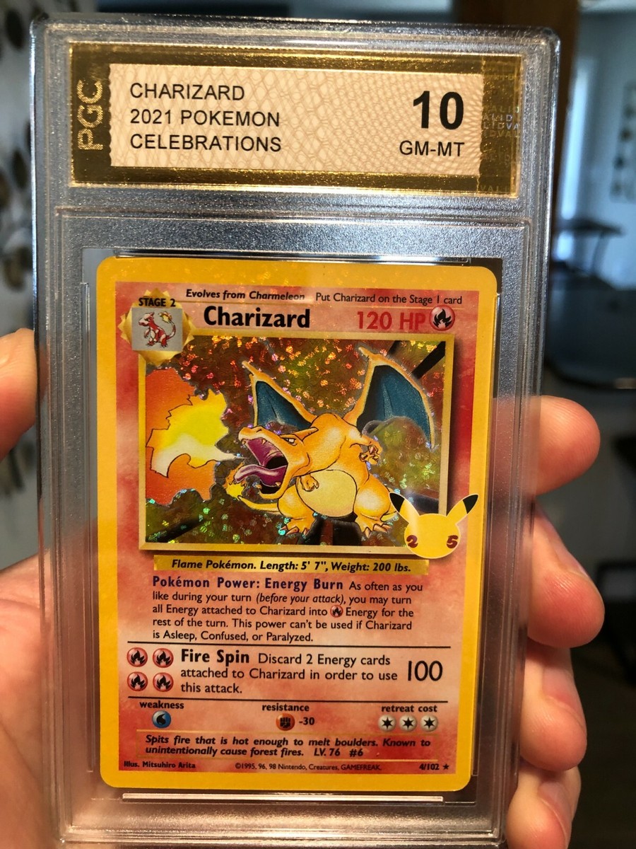 Celebrations Charizard PGC GRADED 10 English 25th anniversary #4