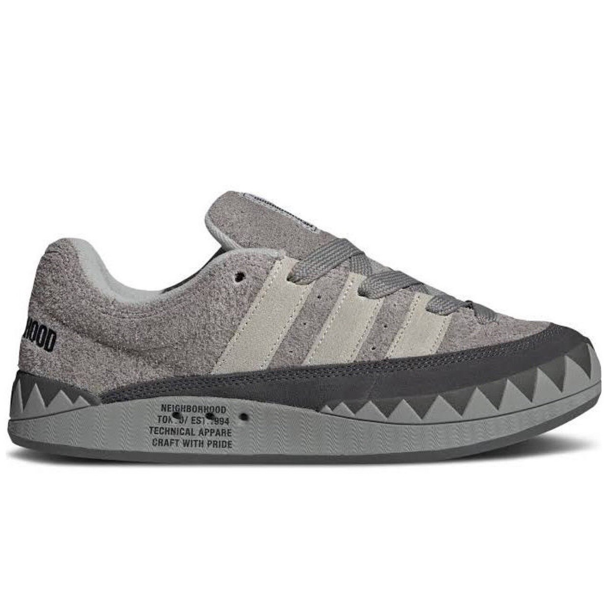 Adidas Adimatic x Neighborhood Grey Shoes NEW (HP6771) Mens Size
