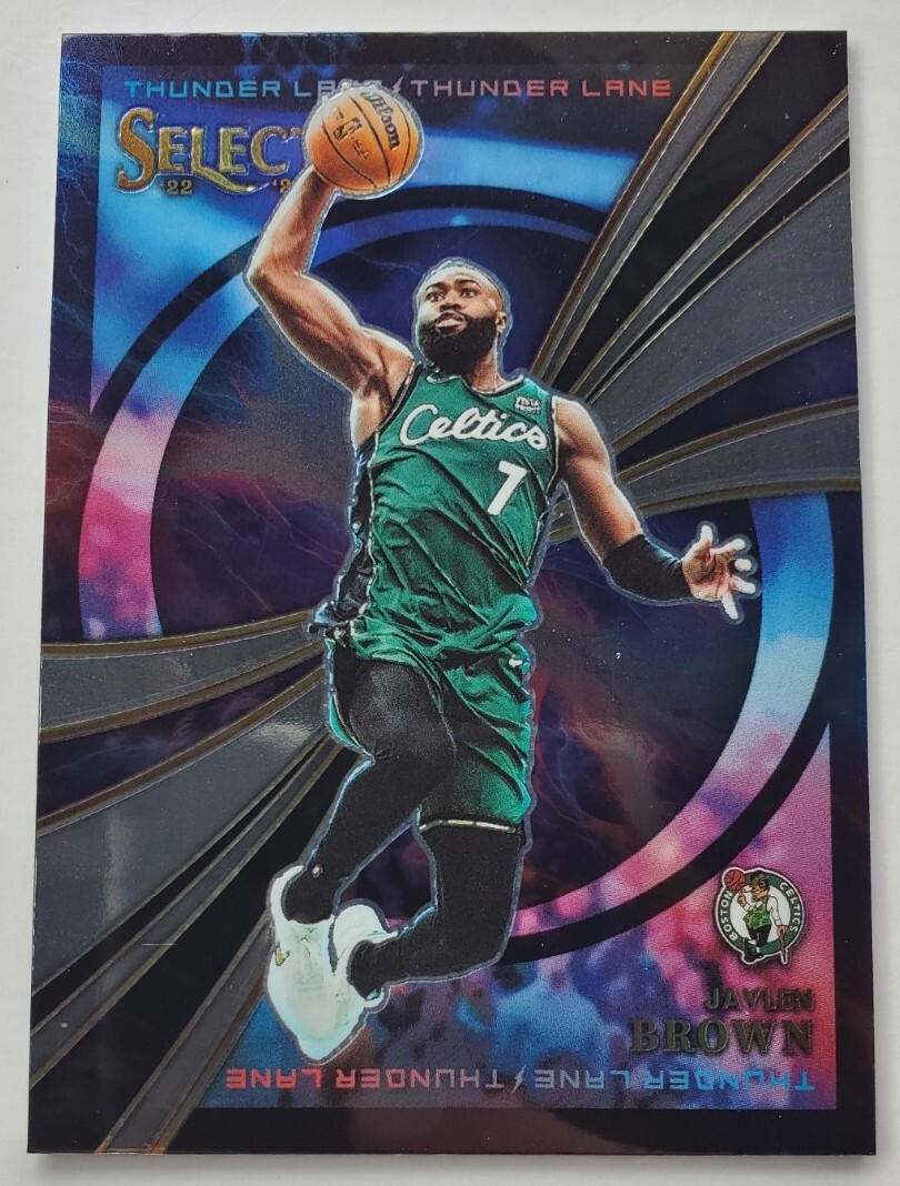 2022-23 Panini Select Thunder Lane Jaylen Brown Boston Celtics #14