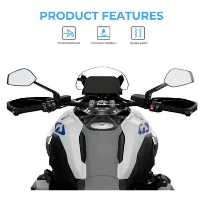 BMW Motorrad Rear View Mirrors Set Option 719 set Black GS GSA F