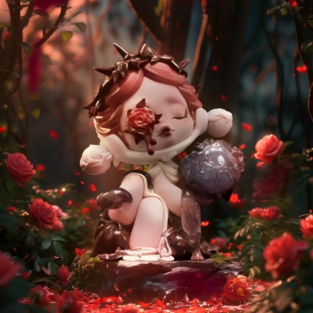 POPMART SKULLPANDA The Glimpse 100% Figure Limited Edition