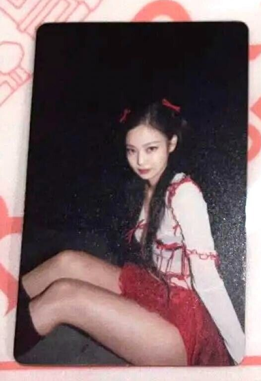 BLACKPINK JENNIE Born Pink WORLD TOUR HANOI Photocard PC BLACK