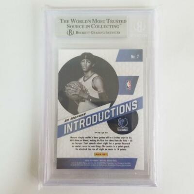 BGS9 JA MORANT 2019-20 Panini Mosaic Introductions #7 Memphis