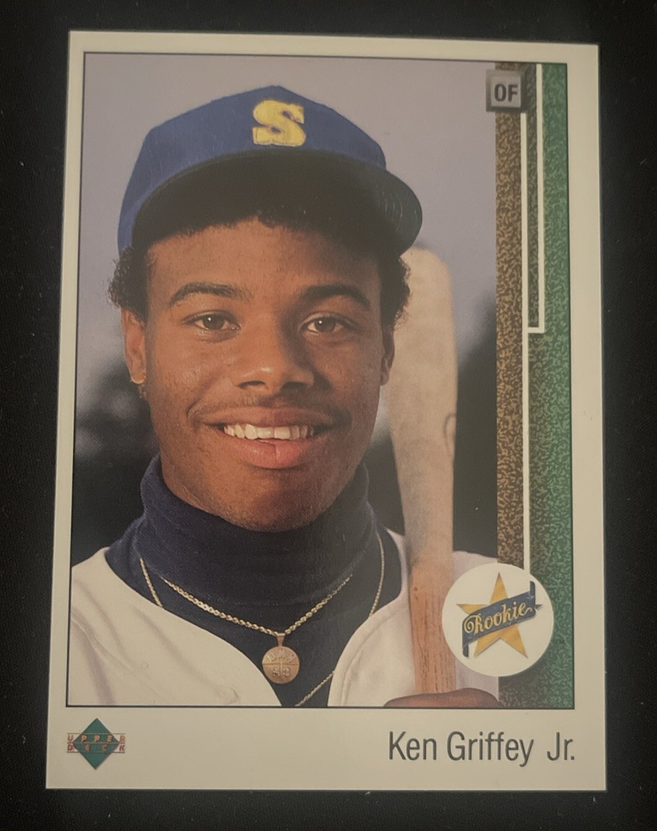1989 Upper Deck Ken Griffey Jr RC Upper Deck Blank Back EX