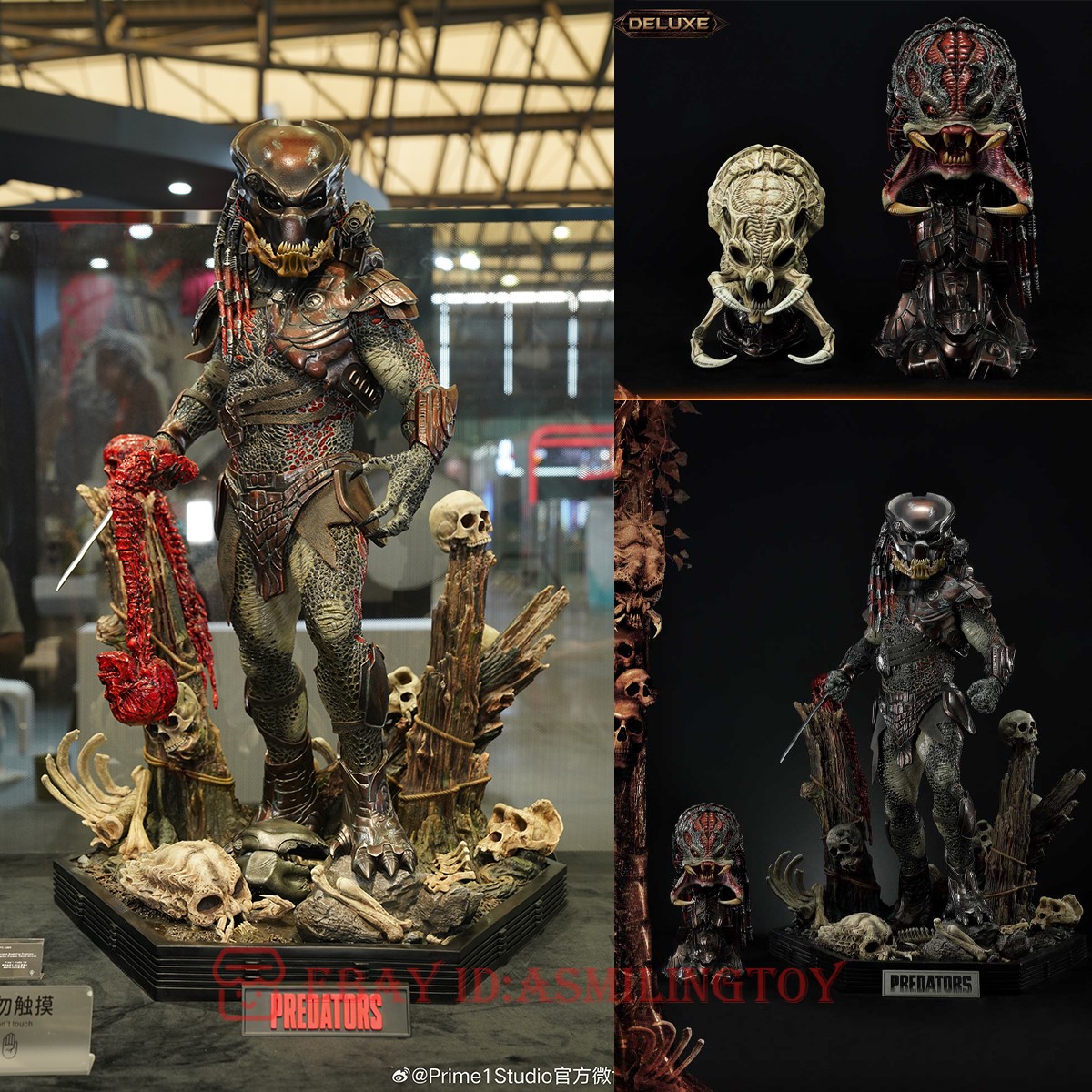 Prime 1 Studio MMPR-03 DX Berserker Predator Deluxe Ver Statue 1/3